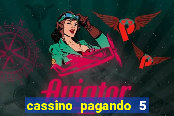 cassino pagando 5 reais no cadastro